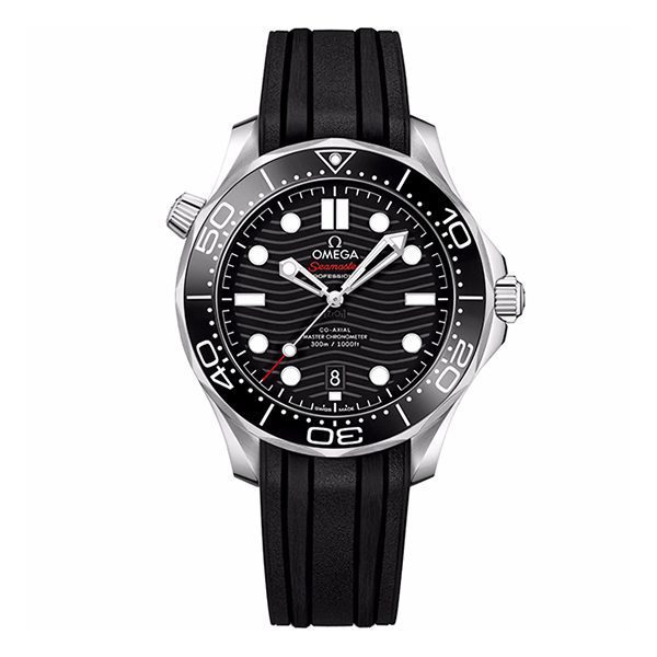 Omega Seamaster Diver 300M CoโAxial Master Chronometer 42 Mm Black Dial MenโS Watch