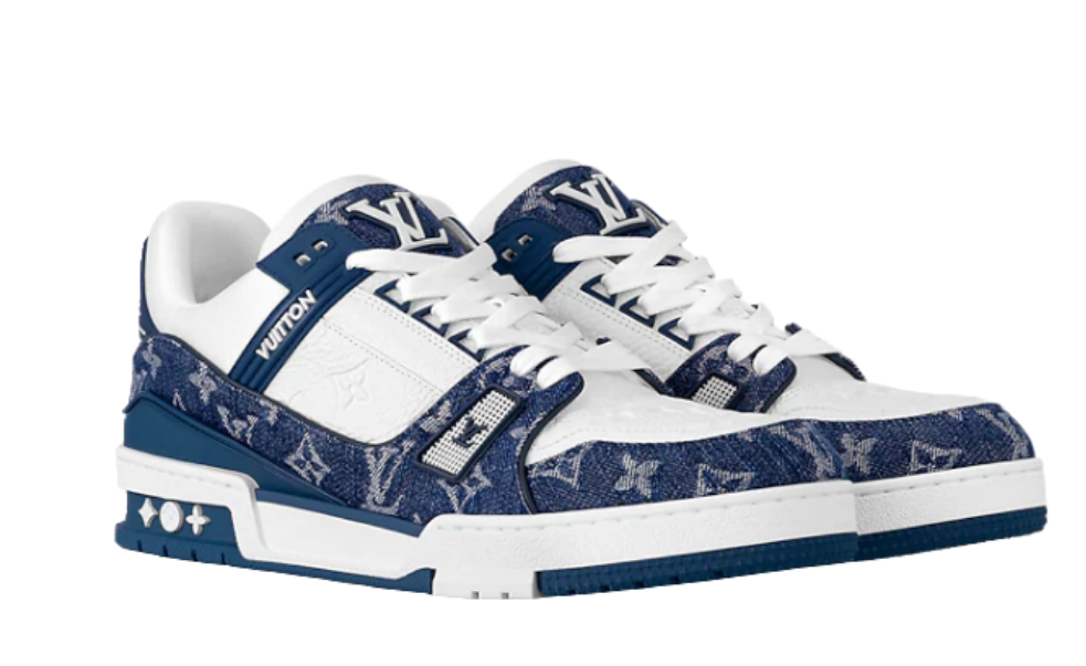 Louis Vuitton Tranier Sneakers "Blue"